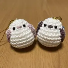 【オーダーページ】コロンシリーズ　編みぐるみ　シマエナガ　ミニ　カプセル　セット オーダーページ】コロンシリーズ 編みぐるみ シマエナガ ミニ カプセル