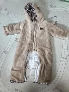 西松屋　ベビー　フリースアウター　カバーオール　50 60 70 新生児