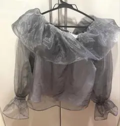 NICE CLAUP オフショルブラウス