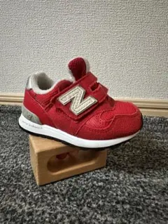 New Balance FS313RDI レッド 13cm
