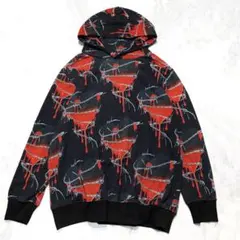TRAVAS TOKYO♡トラバストウキョウ　ハート有刺鉄線パーカー BLACKのサムネイル