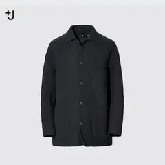 ユニクロ プラスJ ウールブレンドオーバーサイズシャツジャケット XL