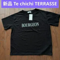 新品 Te chichi TERRASSE ロゴTシャツ ブラックのサムネイル