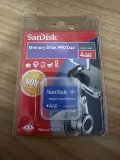 新品未開封　SanDisk Memory Stick PRO Duo 4GB