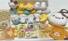 マフィン　チームプリン　ぬいぐるみ14体、グッズ　まとめ セット