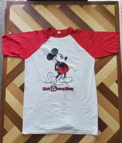 ウォルトディズニーワールド　80年代ミッキーヴィンテージTシャツ
