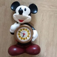 ミッキーマウス 置時計 目覚まし ヴィンテージ【動作確認済】
