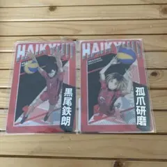 ハイキュー!! クリアカードセット