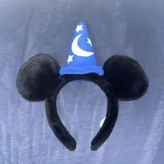 ミッキーマウス耳 魔法使い帽子カチューシャ