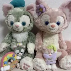 ジェラトーニ リーナベル ぬいぐるみ 4点セットのサムネイル