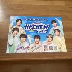 なにわ男子森永製菓 ハイチュウ ポスター 非売品のサムネイル