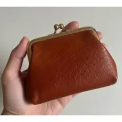 コインケース がま口 がま口財布 ブラウン 小銭入れ アクセサリー入れ
