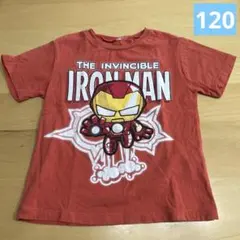 IRON MAN プリント Tシャツ レッドのサムネイル