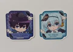 ブルーロック スマイルベースカフェ 天狗茶亭 特典 ステッカー 烏 氷織