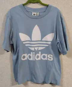 adidas Tシャツ サイズO ブルー