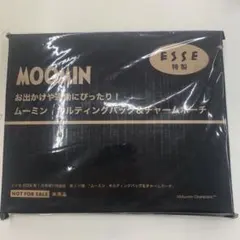 【ESSE付録】ムーミンキルティングバッグ&チャームポーチ