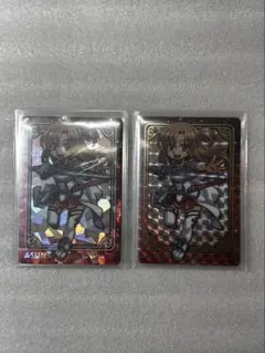 ソードアート・オンライン SAOカフェホロカード アスナ ノーマル・レア セット