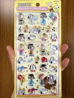 PEANUTS BONBON DROPシール スヌーピー&フレンズ