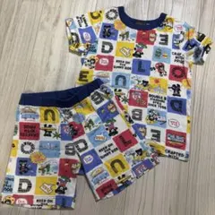 ミキハウス ダブルビー 総柄 セットアップのサムネイル