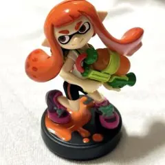 【美品】 amiibo オレンジ ガール スプラトゥーン アミーボ フィギュア