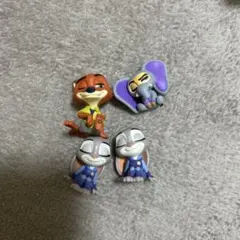ズートピア肩ズンFig 4種 ニック ジュディ フィニック