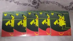 米国マクドナルド25周年ポケモンパック 5パック