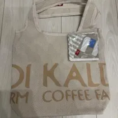 カルディ福袋2026 トートバッグ、手ぬぐいエコバッグ