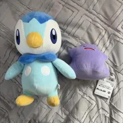 ポッチャマとメタモン ポケモンぬいぐるみセット