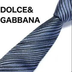 【Dolce&Gabbana】ライトブルー ナロータイ