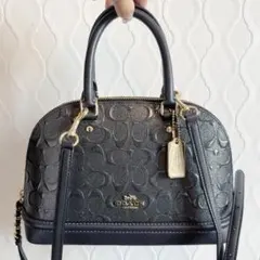 【美品】COACH コーチ　2wayハンドバッグ