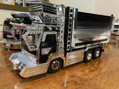 デコトラ プラモデル FUSO ダンプ 完成品アオシマのサムネイル