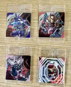 エヴァンゲリオン　新劇場版ウエハース　シール４枚セット