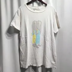 レミレリーフ スペシャル加工 プリント Tシャツ M