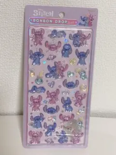 スティッチ ボンボンドロップ シール