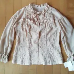 ジンカトウ　長袖ブラウス　Size　３８　新品未使用のサムネイル