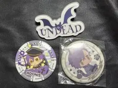 新品　あんさんぶるスターズ 乙狩アドニス 缶バッジ UNDEAD セット