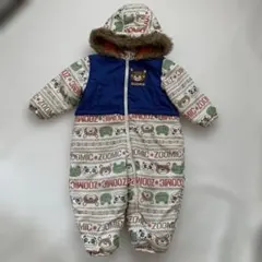 ZOOMIC 動物柄 フード付きアウター 95cm