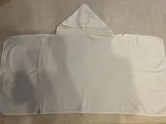 PETITBATEAU パイルフード付きポンチョ　おくるみ　プチバトー