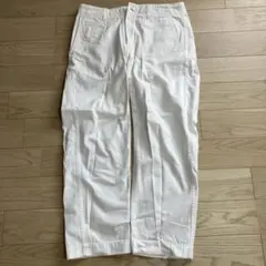 ホワイト チノパン パンツ