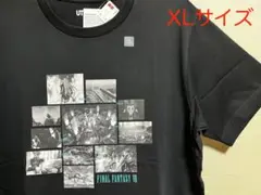 ファイナルファンタジーVII ユニクロ Tシャツ 黒 XLサイズ タグ付未着用品