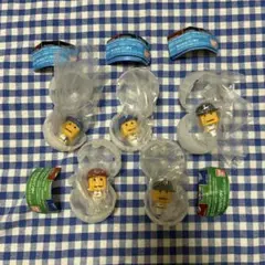 野球選手カプセルトイ プロスピ　5個