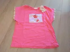 ＊美品＊mezzo piano メゾピアノ イチゴパフェモチーフTシャツ 130