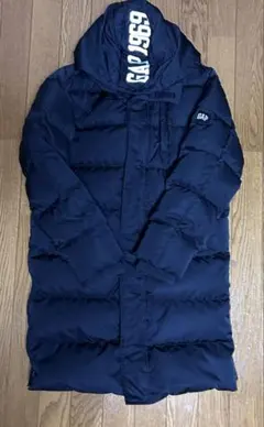 GAP KIDS フード付きダウンコート ネイビー