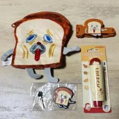 パンどろぼう スタンプホルダー 印鑑 まずい クリップ ガチャ パンポーチ