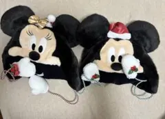 ディズニー　ファンキャップ　クリスマス　ミッキーミニー