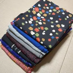 3813 ウール着物おまとめ8着！リメイク•お稽古用など☆