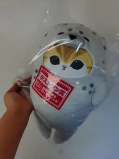 mofusand 一番くじ ラストワン賞 アザラシにゃん ぬいぐるみ - メルカリ