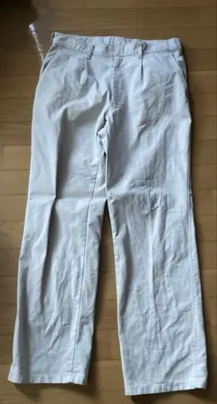 ホワイト スラックス ウエスト82cm