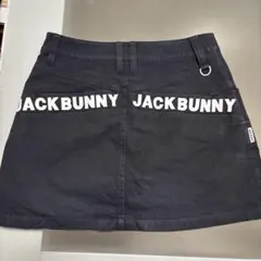 JACK BUNNY 黒 ロゴスカート