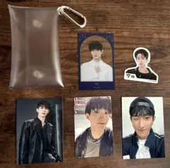 ドギョム トレカ4枚+ステッカー1枚+カードポーチSEVENTEEN セブチ